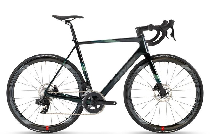 Gebrauchtes Stevens Izoard Pro Disc 2023 Road & Gravel, Grün — Bild 2 von 5