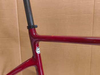 Used Cervélo Áspero Force eTap AXS 1 Disc 2020 Frameset 2020 Road & Gravel, Red — image 8 of 9