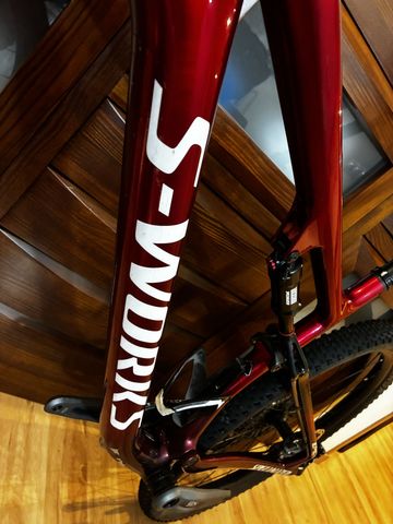 Specialized Epic SRAM GX Eagle AXS 2021 Mountainbike de segunda mano, Rojo — imagen 8 de 15