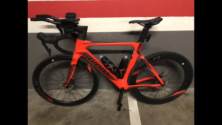 Used Giant Propel Advanced Disc 2018 2018 Road & Gravel, Orange — image 11 of 12