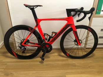 Used Giant Propel Advanced Disc 2018 2018 Road & Gravel, Orange — image 1 of 12