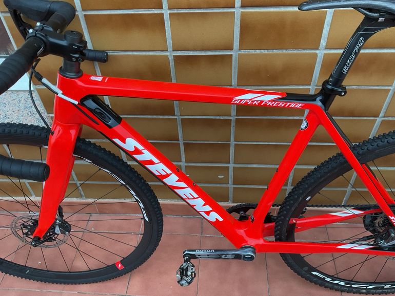 Used Stevens Super Prestige Force 2021 Road & Gravel, Red — image 5 of 7