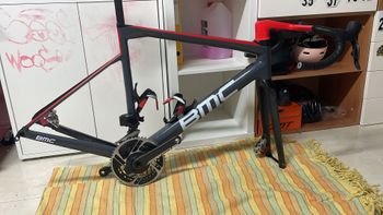 Used BMC Teammachine SLR01 ONE 2023 Frameset 2023 Road & Gravel, Light Gray — image 3 of 3