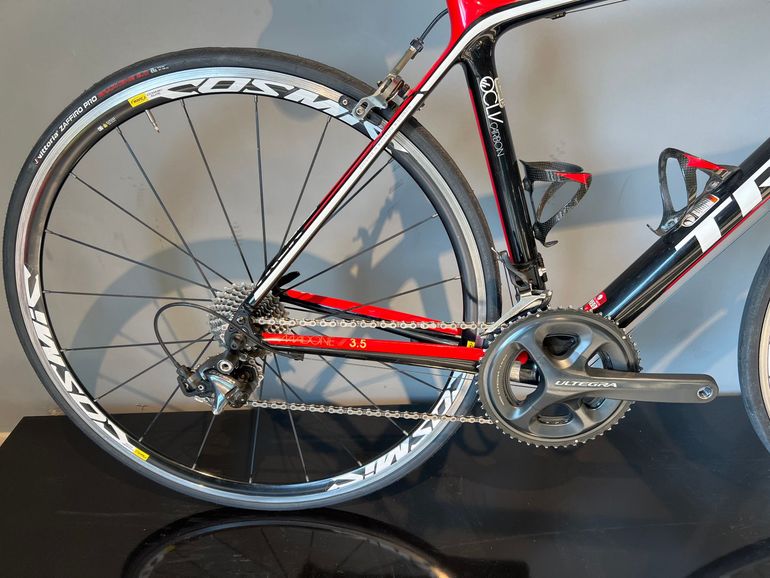 Used Trek Madone 3.5 H2 Compact 2014 2014 Road & Gravel, Red — image 2 of 17
