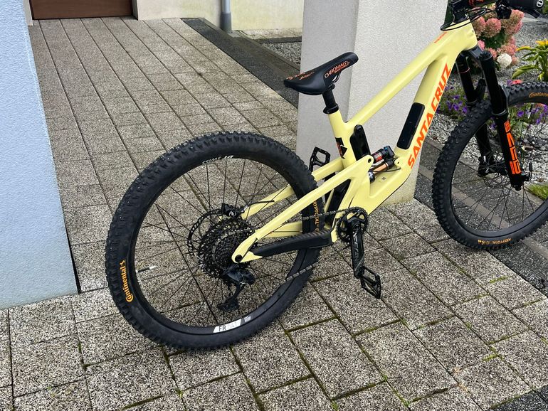 Used Santa Cruz Nomad SRAM GX Eagle 2024 Mountainbike, Orange, 27.5 (650B) — image 3 of 6