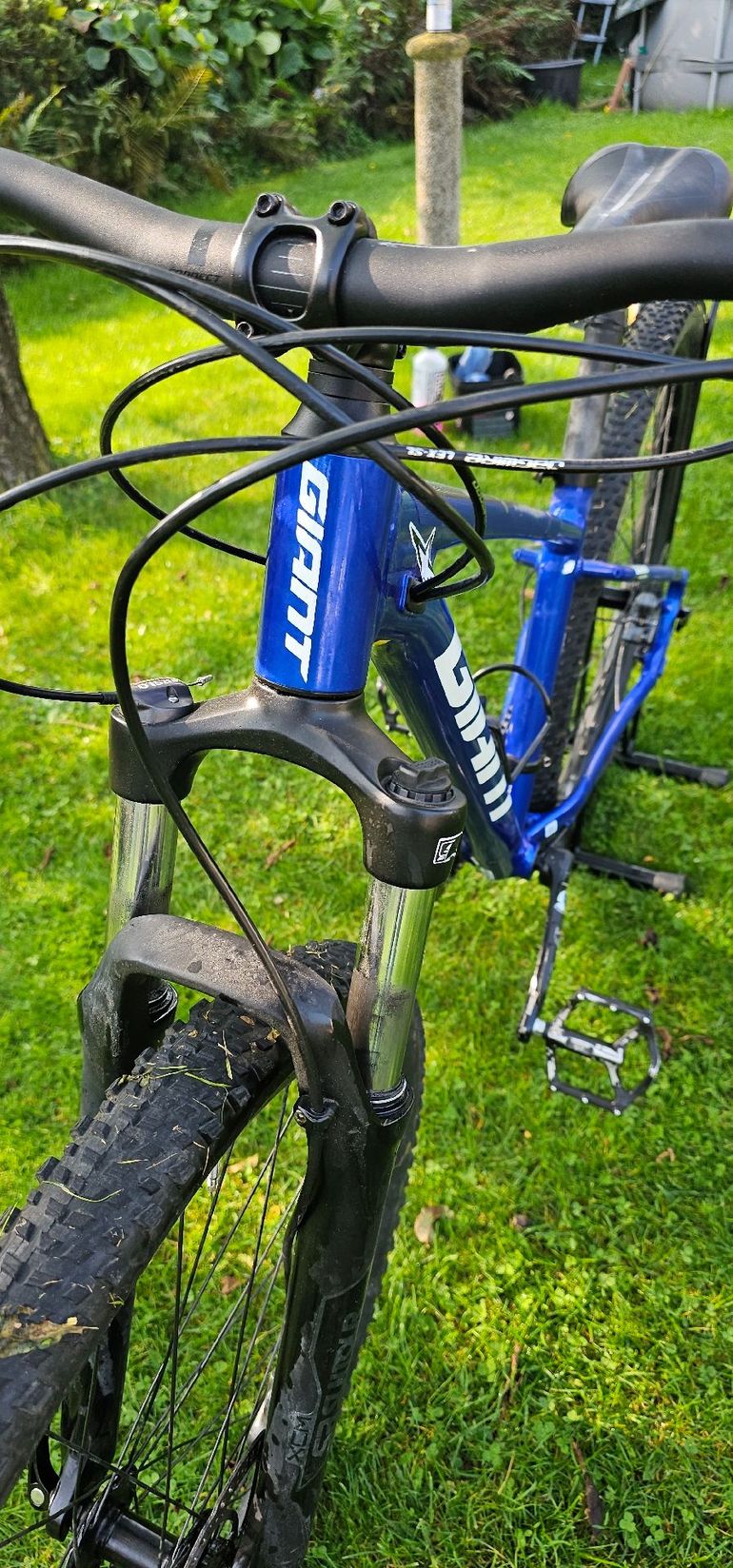 Used Giant Talon 3 2024 2024 Mountainbike, Blue, 27.5, 29 — image 12 of 14
