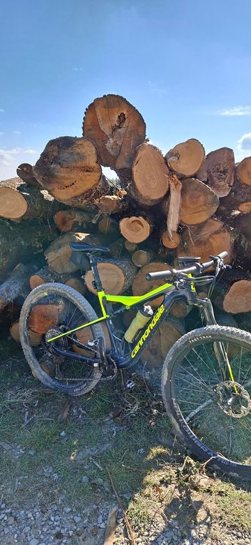 Used Cannondale Scalpel Shimano Deore XT Di2 2020 Mountainbike, Green, 29 — image 1 of 5