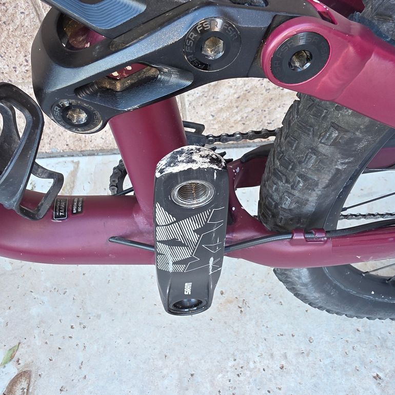 Used Specialized Status 140 2022 2022 Mountainbike, Red, 29, 27.5 — image 21 of 23
