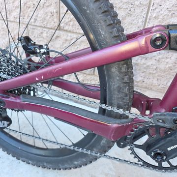 Used Specialized Status 140 2022 2022 Mountainbike, Red, 29, 27.5 — image 10 of 23