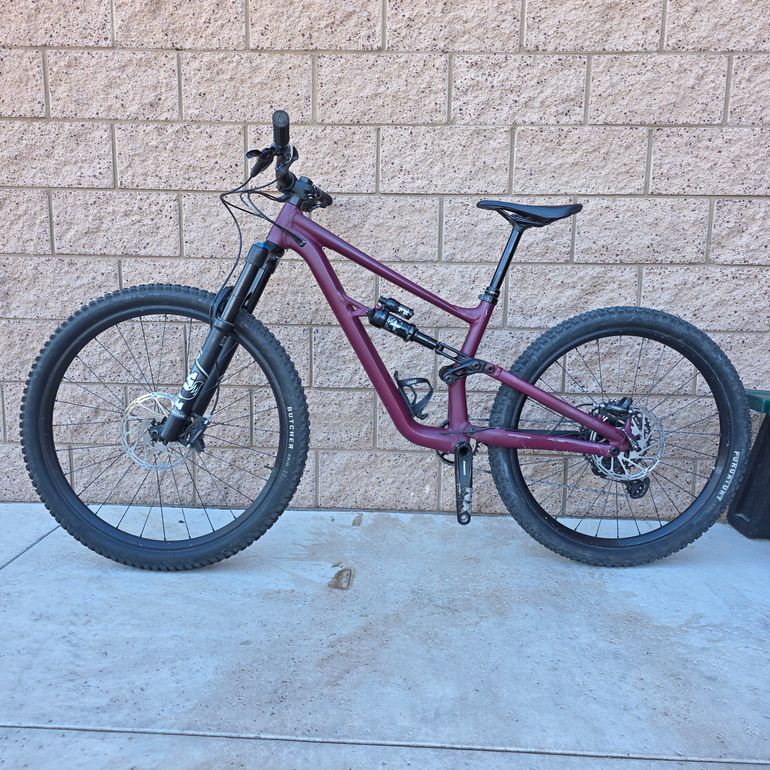 Used Specialized Status 140 2022 2022 Mountainbike, Red, 29, 27.5 — image 16 of 23