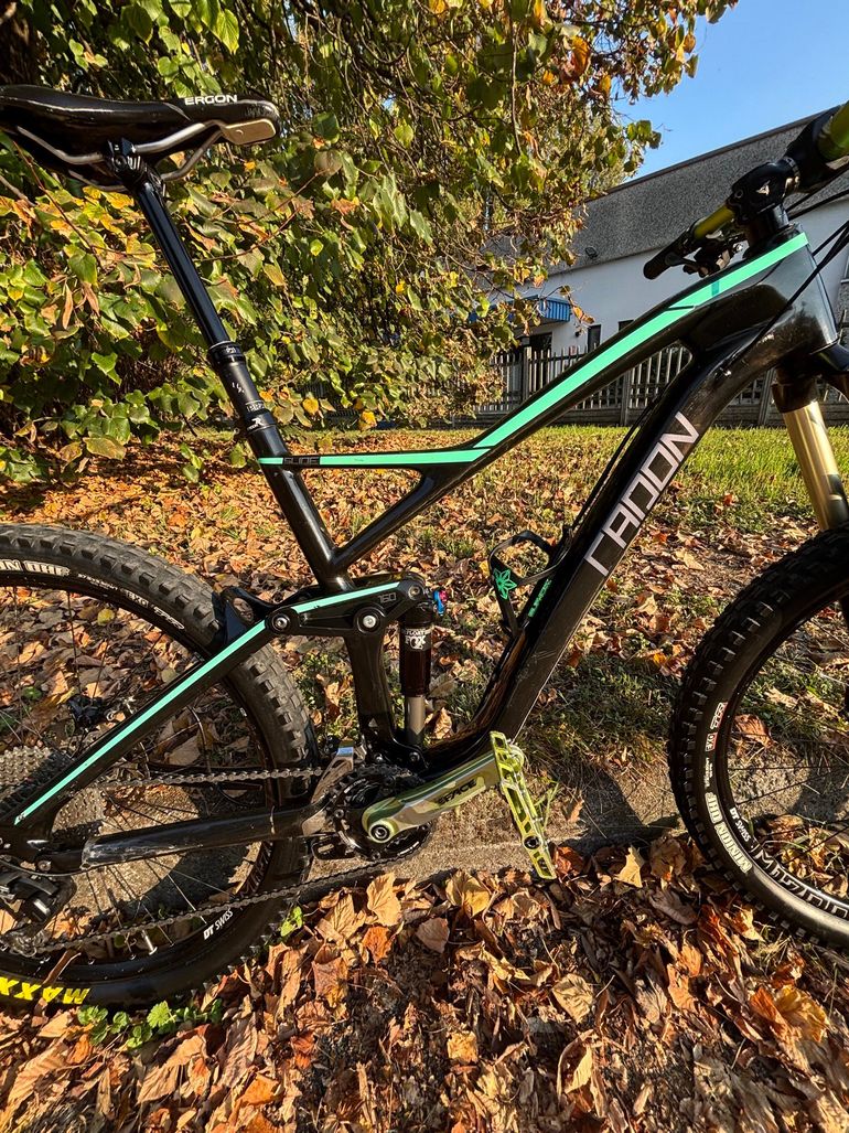 Used Radon Slide Carbon 160 2017 Mountainbike, Black, 27.5 (650B) — image 2 of 11