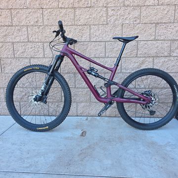 Used Specialized Status 140 2022 2022 Mountainbike, Red, 29, 27.5 — image 14 of 20