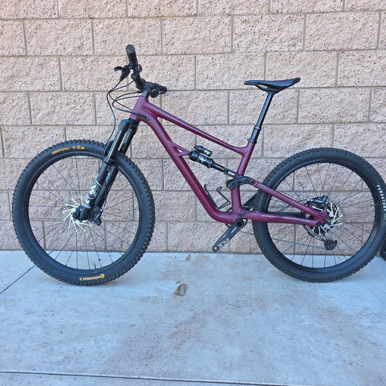 Used Specialized Status 140 2022 2022 Mountainbike, Red, 29, 27.5 — image 14 of 20