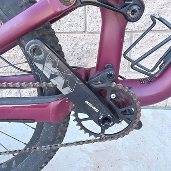 Used Specialized Status 140 2022 2022 Mountainbike, Red, 29, 27.5 — image 8 of 20