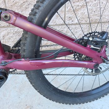Used Specialized Status 140 2022 2022 Mountainbike, Red, 29, 27.5 — image 16 of 20