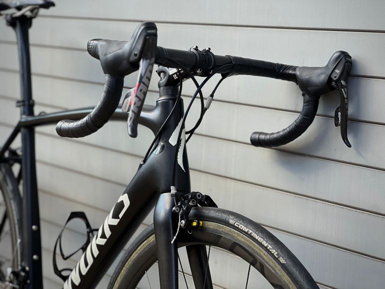 Used Specialized Tarmac SRAM Red 2015 Road & Gravel, Black — image 7 of 8