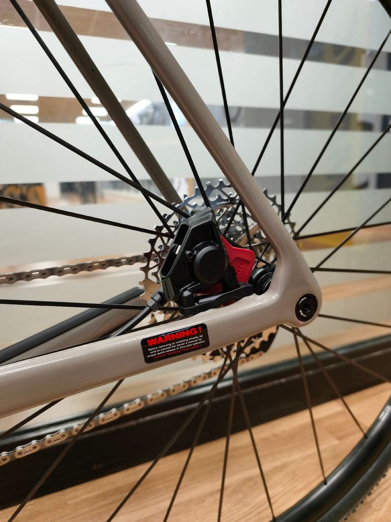 Used Felt Breed SRAM Rival eTap AXS 2024 Road & Gravel, Light Gray — image 8 of 14