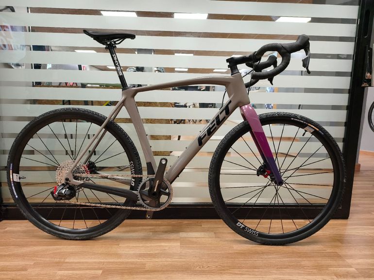 Used Felt Breed SRAM Rival eTap AXS 2024 Road & Gravel, Light Gray — image 1 of 14