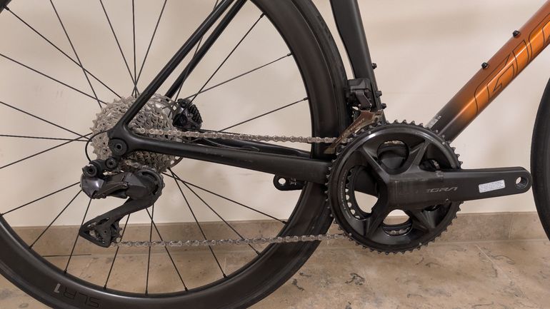 Used Giant TCR Advanced Pro 0 2022 Road & Gravel, Orange — image 3 of 9