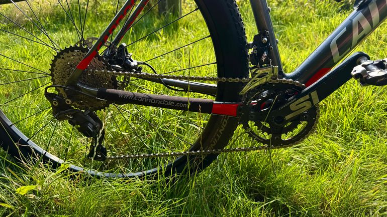 Used Cannondale F-si Shimano Deore XT 2017 Mountainbike, Light Gray, 29 — image 6 of 7