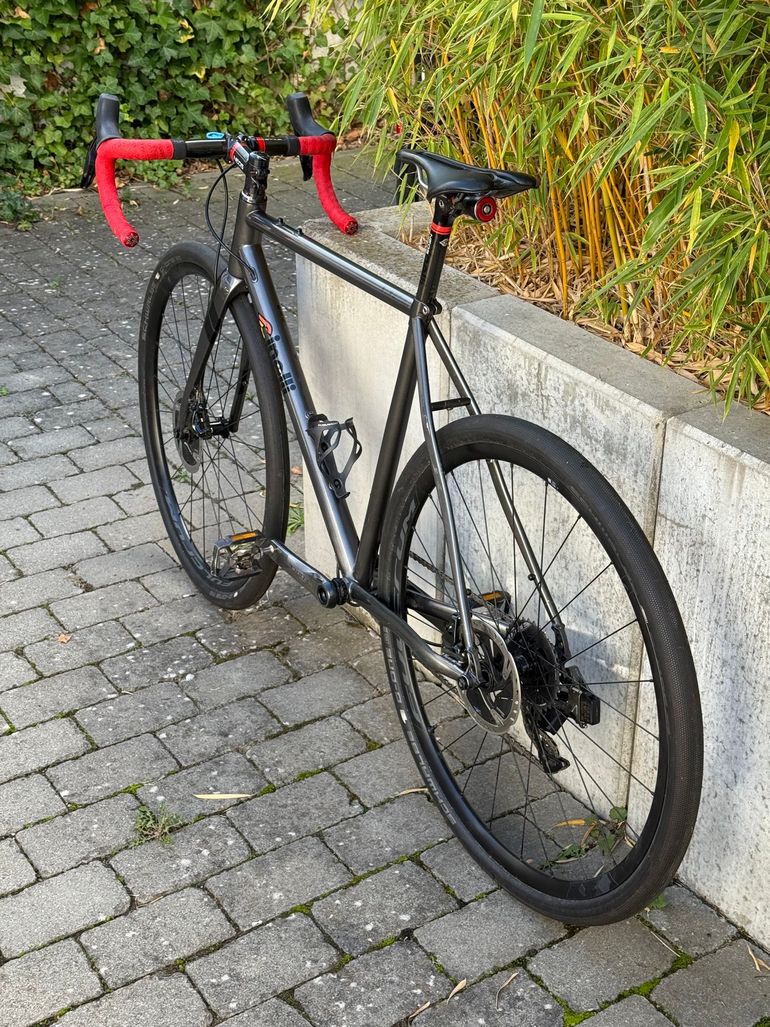 Used Cinelli Nemo Tig SRAM Rival 2023 Road & Gravel, Light Gray — image 6 of 6