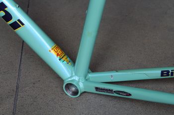 Used Bianchi SL Lite Alloy Frameset 2002 Road & Gravel, Blue — image 12 of 20