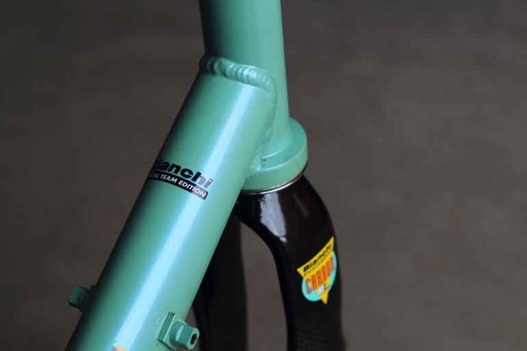 Used Bianchi SL Lite Alloy Frameset 2002 Road & Gravel, Blue — image 2 of 20