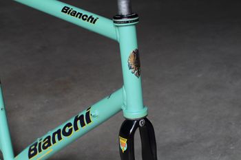 Used Bianchi SL Lite Alloy Frameset 2002 Road & Gravel, Blue — image 5 of 20