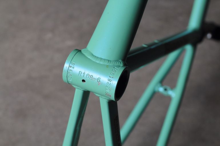 Used Bianchi SL Lite Alloy Frameset 2002 Road & Gravel, Blue — image 20 of 20