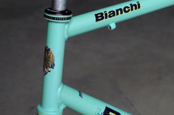 Used Bianchi SL Lite Alloy Frameset 2002 Road & Gravel, Blue — image 4 of 20