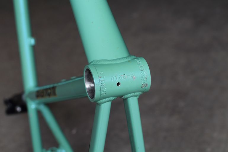 Used Bianchi SL Lite Alloy Frameset 2002 Road & Gravel, Blue — image 19 of 20