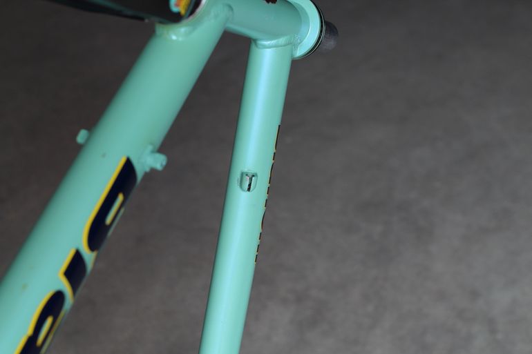 Used Bianchi SL Lite Alloy Frameset 2002 Road & Gravel, Blue — image 16 of 20