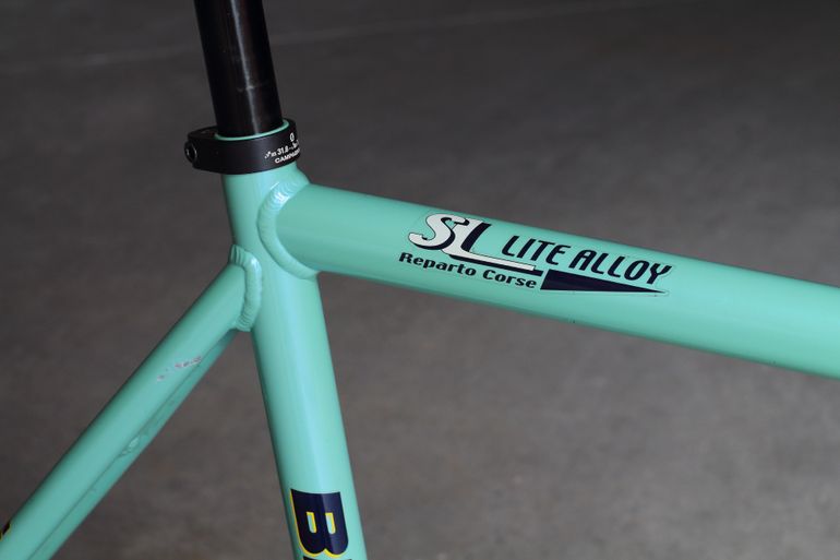 Used Bianchi SL Lite Alloy Frameset 2002 Road & Gravel, Blue — image 9 of 20