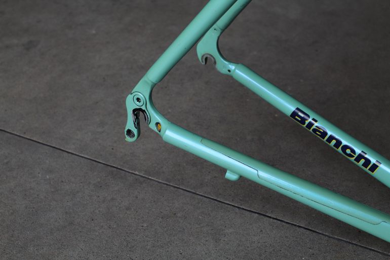 Used Bianchi SL Lite Alloy Frameset 2002 Road & Gravel, Blue — image 13 of 20