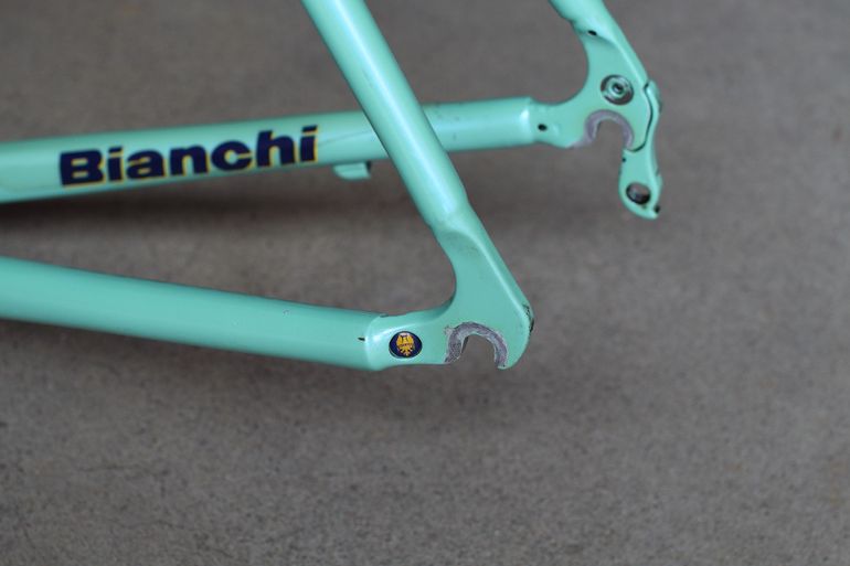 Used Bianchi SL Lite Alloy Frameset 2002 Road & Gravel, Blue — image 14 of 20