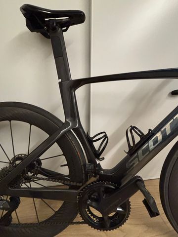 Used Scott Foil RC 10 2024 2024 Road & Gravel, Blue — image 3 of 12