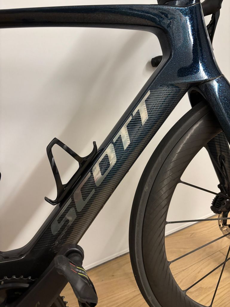 Used Scott Foil RC 10 2024 2024 Road & Gravel, Blue — image 2 of 12