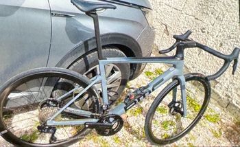Used BMC Teammachine SLR 01 FIVE 2023 Frameset 2023 Road & Gravel, Light Gray — image 1 of 8