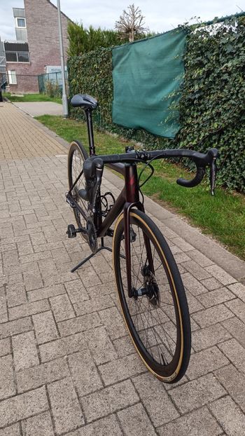 Used Specialized Aethos Expert 2021 Road & Gravel, Red — image 8 of 9