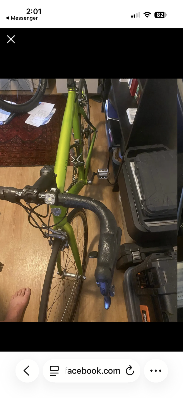 Used Klein Q Pro 2017 Road & Gravel, Green — image 4 of 4
