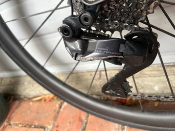 Used Canyon Ultimate CF SL 8 Disc 2023 2023 Road & Gravel, Light Gray — image 5 of 8
