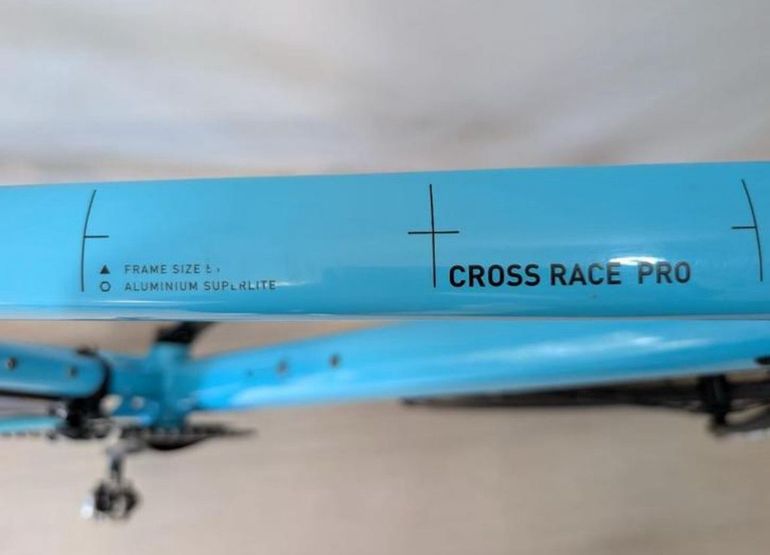 Used CUBE CROSS RACE PRO 2022 2022 Road & Gravel, Blue — image 6 of 6