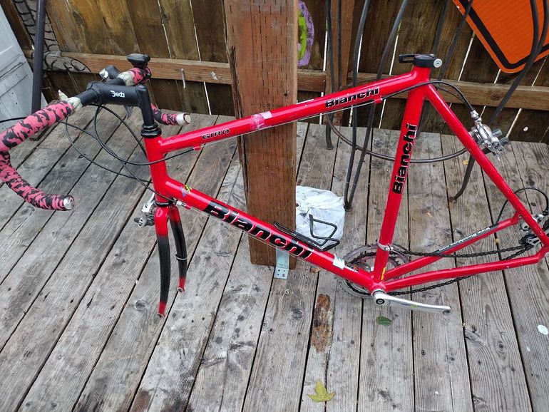 Used Bianchi GIRO 2005 Road & Gravel, Red — image 2 of 4