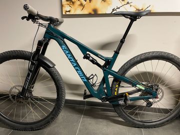 Used Santa Cruz Tallboy 3 CC 2020 Mountainbike, Green — image 1 of 11
