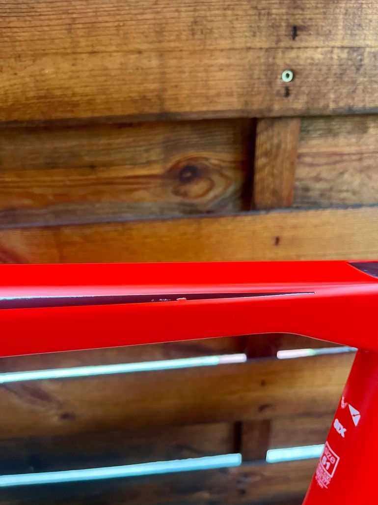 Used BMC Teammachine SLR SIX 2023 2023 Road & Gravel, Red — image 9 of 11