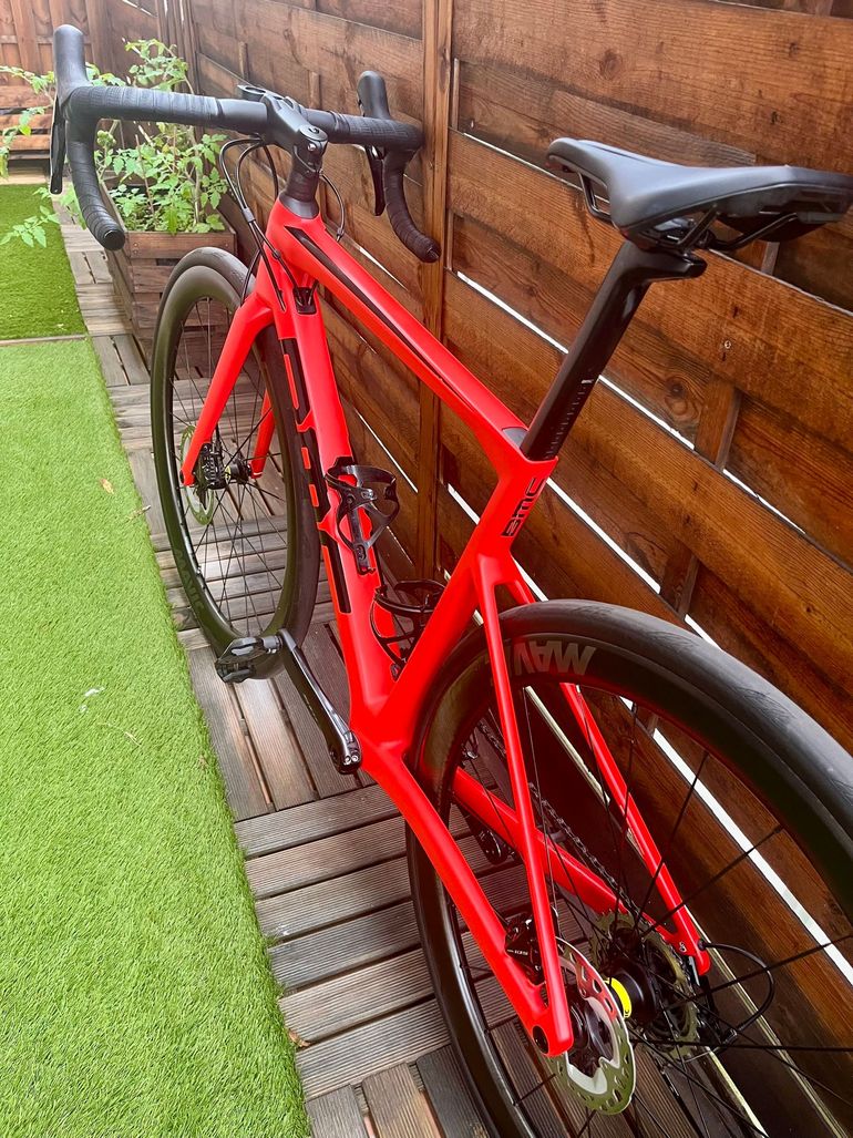 Used BMC Teammachine SLR SIX 2023 2023 Road & Gravel, Red — image 3 of 11