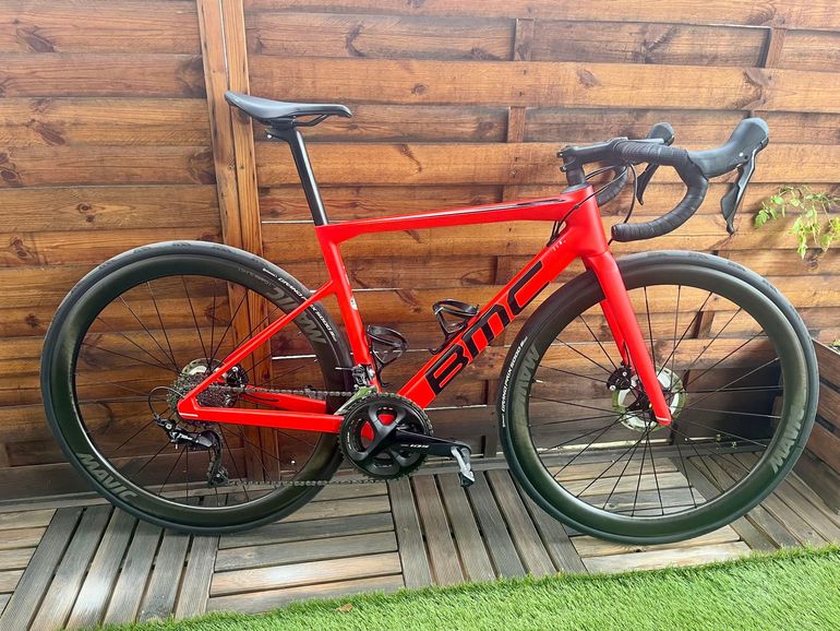 Used BMC Teammachine SLR SIX 2023 2023 Road & Gravel, Red — image 1 of 11