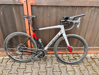 Used Specialized Men's Diverge Expert 2018 2018 Road & Gravel, Light Gray — image 2 of 3
