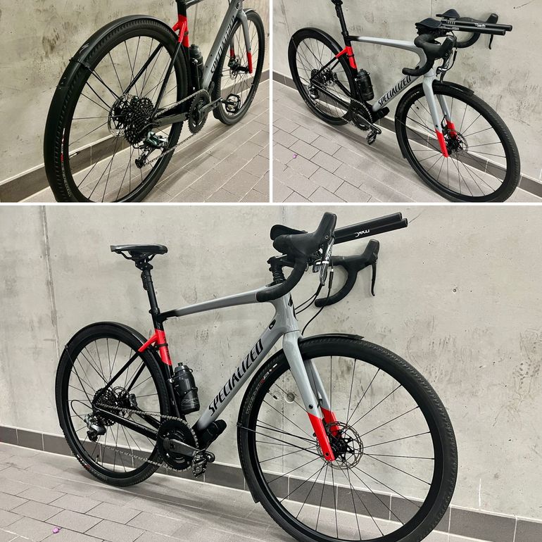 Used Specialized Men's Diverge Expert 2018 2018 Road & Gravel, Light Gray — image 1 of 3