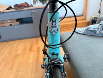 Used Bianchi Oltre XR.1 Chorus Compact 2015 Frameset 2015 Road & Gravel, Green — image 3 of 8